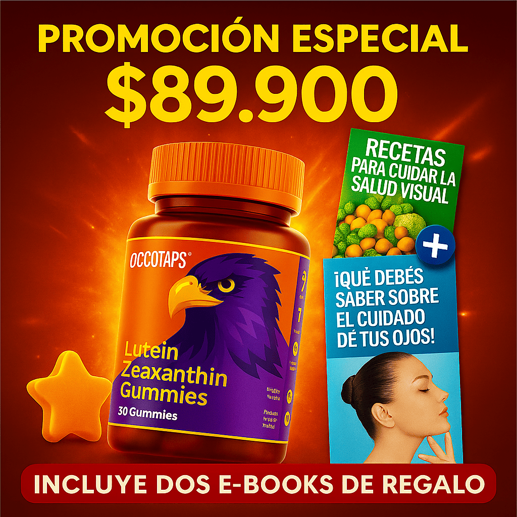 Occotaps™ - Nutrición Visual Premium para Enfoque, Claridad y Protección Ocular Diaria