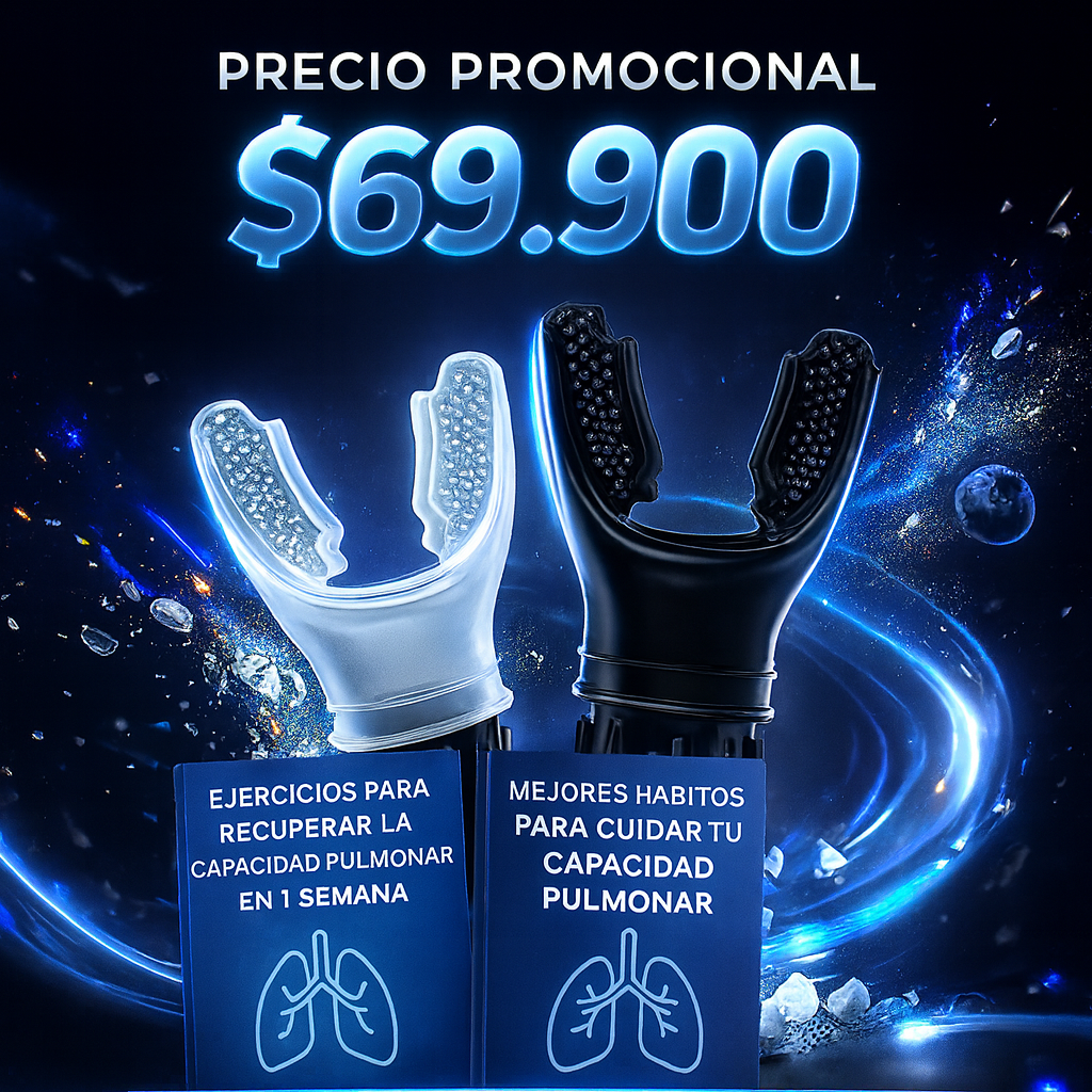 RespiraX™ - Restaura Tu Resistencia Pulmonar y Facilita Respirar Mejor Cada Día, Aun Si Fumaste Años